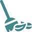 A solid, flat teal blue color fills the entire image without any patterns, objects, or text.