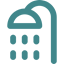 Teal icon of a notebook with three rings on the left side and a closed cover, suggesting a planner or journal.